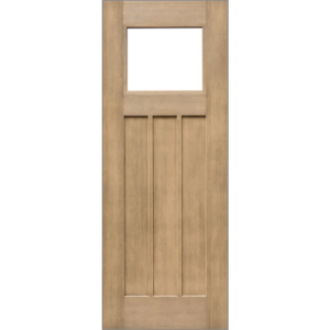 3-Panel Craftsman Wood Grain