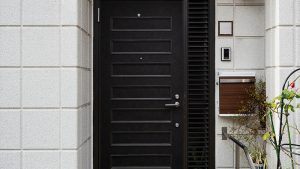 Black Steel Doors