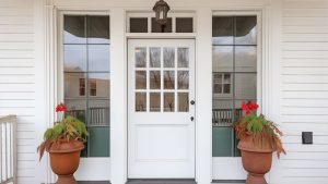 Door with Sidelight