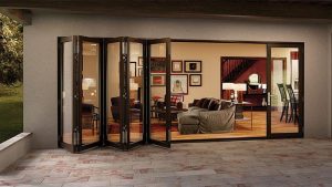 Accordion Exterior Doors