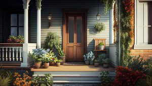Wood Entry Door