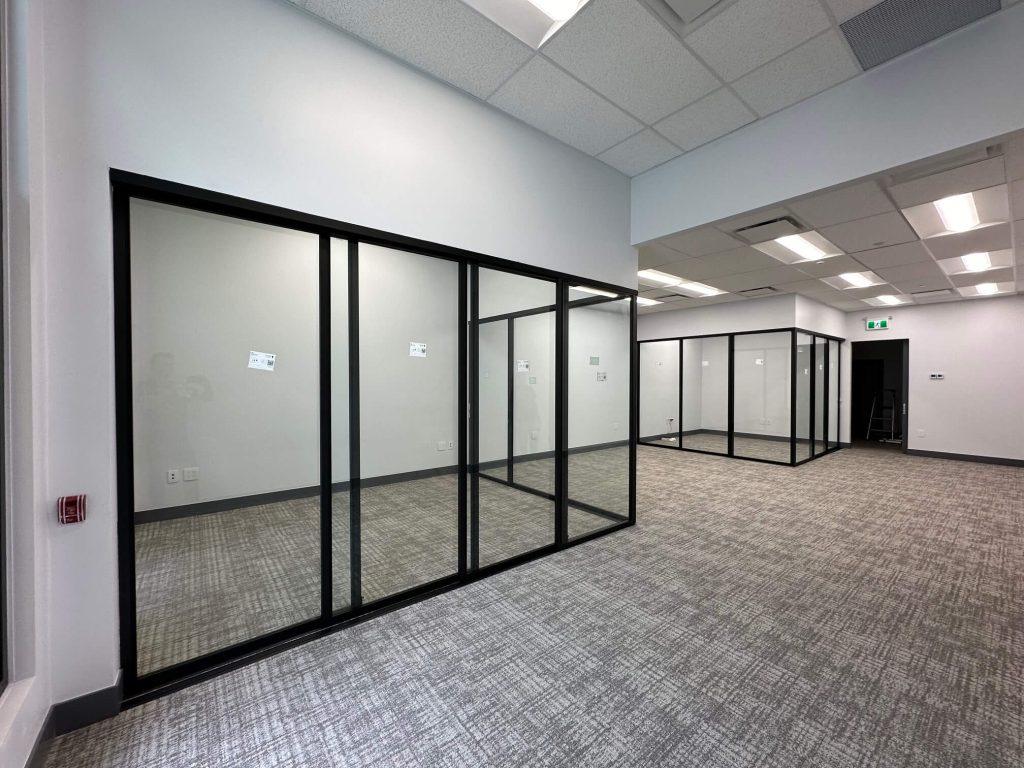 Interior Sliding Glass Doors for Office