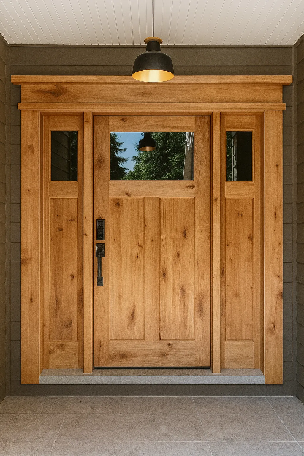 Wooden Front Door